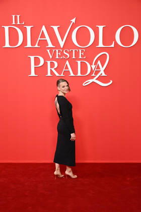 Milan, red carpet film - The Devil Wears Prada - Pictured: Arianna Fontana  Copyright: xSimonaxChiocciax xipa-agency.netx xFotosickix IPA_Agency_IPA74183893