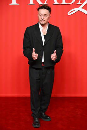 Milan, red carpet film - The Devil Wears Prada - Pictured: Dardust  Copyright: xSimonaxChiocciax xipa-agency.netx xFotosickix IPA_Agency_IPA74184054