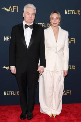 April 23, 2026, Los Angeles, California, USA: LOS ANGELES - APR 18: Mike Myers, Kelly Tisdale at the AFI Lifetime Achievement Award: A Tribute Celebrating Eddie Murphy at the Dolby Theater on April 18, 2026 in Los Angeles, CA Los Angeles USA  - ZUMAb170 20260423_aap_b170_197 Copyright: xKayxBlakex