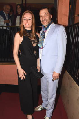 Susanne Grun Manfred Stecher Schauspieler Muenchen 23.04.2026 Komoedie Bayerischer Hof Premiere Weinprobe fuer Anfaenger Foto Muenchen