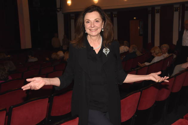 Uschi Daemmrich-von Luttitz Moderatorin Muenchen 23.04.2026 Komoedie Bayerischer Hof Premiere Weinprobe fuer Anfaenger Foto Muenchen