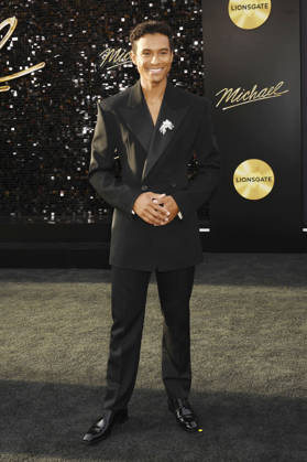 Jaafar Jackson bei der Premiere des Kinofilms Michael im Dolby Theatre. Los Angeles, 20.04.2026
