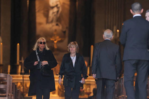 Nathalie Baye Funeral - Paris Michele Marchand, Mimi Marchand attending the funeral of French actress Nathalie Baye at Saint Sulpice Church, in Paris, France on April 24, 2026. Photo by Nasser Berzane ABACAPRESS.COM Paris France  Copyright: xBerzanexNasser ABACAx