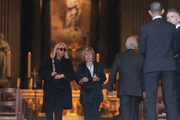 Nathalie Baye Funeral - Paris Michele Marchand, Mimi Marchand attending the funeral of French actress Nathalie Baye at Saint Sulpice Church, in Paris, France on April 24, 2026. Photo by Nasser Berzane ABACAPRESS.COM Paris France  Copyright: xBerzanexNasser ABACAx