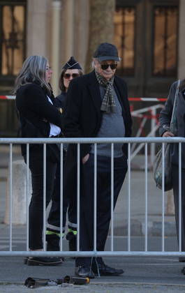 Nathalie Baye Funeral - Paris Patrick Chesnais attending the funeral of French actress Nathalie Baye at Saint Sulpice Church, in Paris, France on April 24, 2026. Photo by Nasser Berzane ABACAPRESS.COM Paris France  Copyright: xBerzanexNasser ABACAx