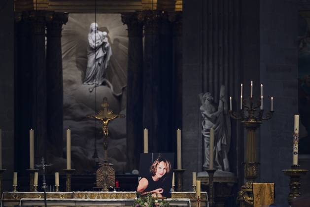 The funeral of French actress Nathalie Baye at the Church of Saint-Sulpice in Paris on 24 April 2026 - 24 04 2026 - France Ile-de-France (region) Paris -  JulienxMattiax xLexPictorium LePictorium_0332232