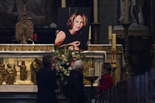 The funeral of French actress Nathalie Baye at the Church of Saint-Sulpice in Paris on 24 April 2026 - 24 04 2026 - France Ile-de-France (region) Paris -  JulienxMattiax xLexPictorium LePictorium_0332234