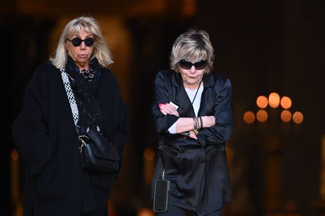 Mimi Marchand, head of the Bestimage agency. The funeral of French actress Nathalie Baye at the Church of Saint-Sulpice in Paris on 24 April 2026 - 24 04 2026 - France Ile-de-France (region) Paris -  JulienxMattiax xLexPictorium LePictorium_0332236