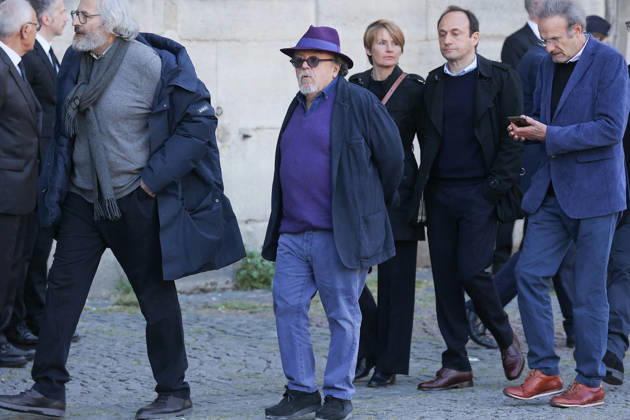 Nathalie Baye Funeral - Paris Jean-Michel Ribes attending the funeral of French actress Nathalie Baye at Saint Sulpice Church, in Paris, France on April 24, 2026. Photo by Nasser Berzane ABACAPRESS.COM Paris France  Copyright: xBerzanexNasser ABACAx