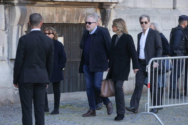 Nathalie Baye Funeral - Paris Dominique Segall attending the funeral of French actress Nathalie Baye at Saint Sulpice Church, in Paris, France on April 24, 2026. Photo by Nasser Berzane ABACAPRESS.COM Paris France  Copyright: xBerzanexNasser ABACAx