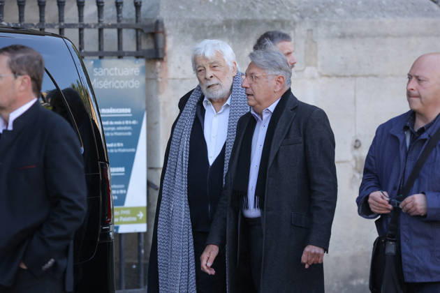 Nathalie Baye Funeral - Paris Jacques Weber attending the funeral of French actress Nathalie Baye at Saint Sulpice Church, in Paris, France on April 24, 2026. Photo by Nasser Berzane ABACAPRESS.COM Paris France  Copyright: xBerzanexNasser ABACAx
