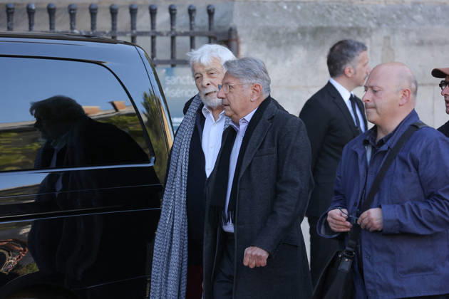 Nathalie Baye Funeral - Paris Jacques Weber attending the funeral of French actress Nathalie Baye at Saint Sulpice Church, in Paris, France on April 24, 2026. Photo by Nasser Berzane ABACAPRESS.COM Paris France  Copyright: xBerzanexNasser ABACAx