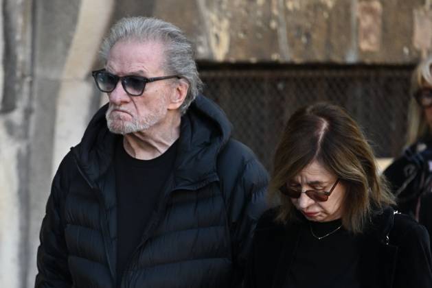 Eddy Mitchell. The funeral of French actress Nathalie Baye at the Church of Saint-Sulpice in Paris on 24 April 2026 - 24 04 2026 - France Ile-de-France (region) Paris -  JulienxMattiax xLexPictorium LePictorium_0332257