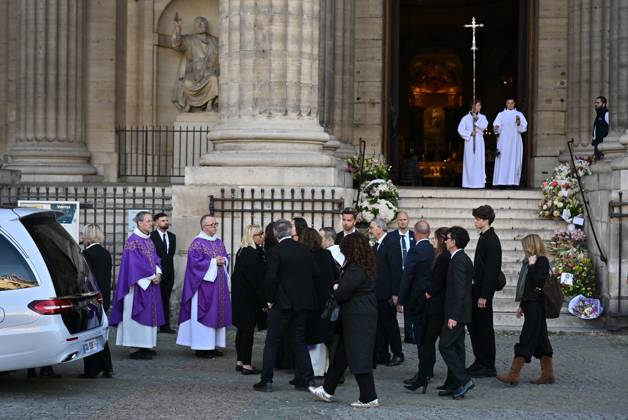 The funeral of French actress Nathalie Baye at the Church of Saint-Sulpice in Paris on 24 April 2026 - 24 04 2026 - France Ile-de-France (region) Paris -  JulienxMattiax xLexPictorium LePictorium_0332269