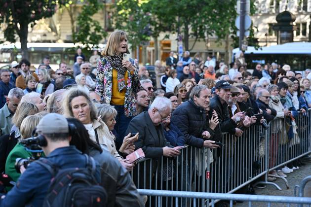 The funeral of French actress Nathalie Baye at the Church of Saint-Sulpice in Paris on 24 April 2026 - 24 04 2026 - France Ile-de-France (region) Paris -  JulienxMattiax xLexPictorium LePictorium_0332271