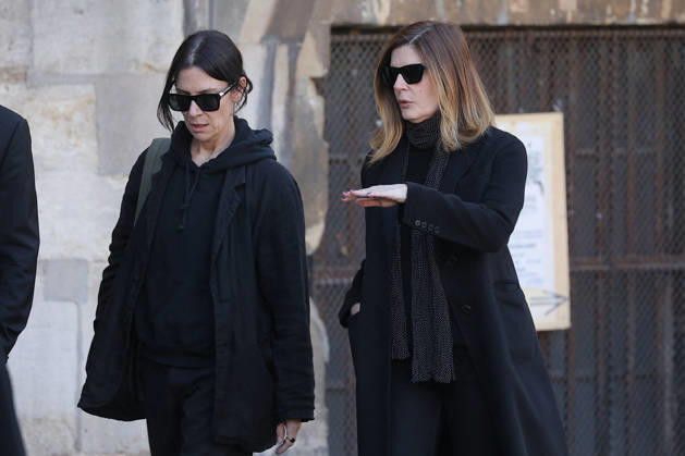 Nathalie Baye Funeral - Paris Geraldine Pailhas, Chiara Mastroianni attending the funeral of French actress Nathalie Baye at Saint Sulpice Church, in Paris, France on April 24, 2026. Photo by Nasser Berzane ABACAPRESS.COM Paris France  Copyright: xBerzanexNasser ABACAx