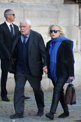 Brigitte Fossey Obsèques de Nathalie Baye en léglise Saint Sulpice à Paris le 23 avril 2026 Dominique Jacovides Coadic Guirec Bestimage Funeral of French actress Nathalie Baye at the Saint Sulpice church in Paris on April 23, 2026 Paris France  Copyright: xCOADIC-JACOVIDESx xBESTIMAGExCOADIC-JACOVIDESx xBESTIMAGEx