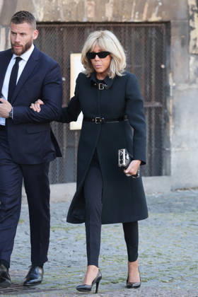 Brigitte Macron Obsèques de Nathalie Baye en léglise Saint Sulpice à Paris le 23 avril 2026 Dominique Jacovides Coadic Guirec Bestimage Funeral of French actress Nathalie Baye at the Saint Sulpice church in Paris on April 23, 2026 Paris France  Copyright: xCOADIC-JACOVIDESx xBESTIMAGExCOADIC-JACOVIDESx xBESTIMAGEx