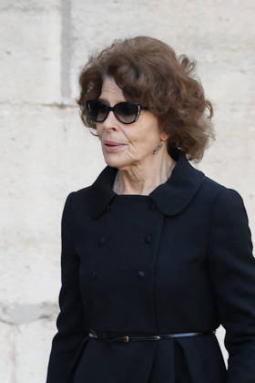 Fanny Ardant Obsèques de Nathalie Baye en léglise Saint Sulpice à Paris le 23 avril 2026 Dominique Jacovides Coadic Guirec Bestimag Funeral of French actress Nathalie Baye at the Saint Sulpice church in Paris on April 23, 2026 Paris France  Copyright: xCOADIC-JACOVIDESx xBESTIMAGExCOADIC-JACOVIDESx xBESTIMAGEx