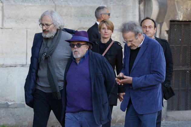 Jean Michel Ribes Nathalie Bayes funeral at Saint Sulpice church in Paris on April 23, 2026 Dominique Jacovides Coadic Guirec Bestimage Paris France  Copyright: xCOADIC-JACOVIDESx xBESTIMAGExCOADIC-JACOVIDESx xBESTIMAGEx