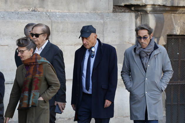 Daniel Lauclair, Pierre Bonte Obsèques de Nathalie Baye en léglise Saint Sulpice à Paris le 23 avril 2026 Dominique Jacovides Coadic Guirec Bestimage Paris France  Copyright: xCOADIC-JACOVIDESx xBESTIMAGExCOADIC-JACOVIDESx xBESTIMAGEx
