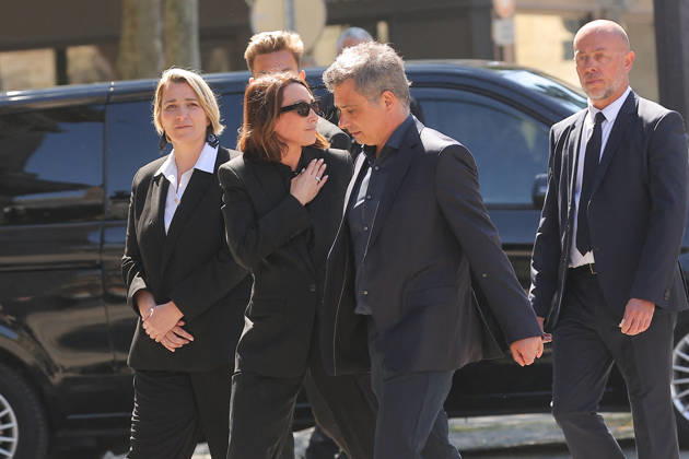 Nathalie Baye Funeral - Paris Jean-Louis Borloo during the funeral of French actress Nathalie Baye at Saint Sulpice Church, in Paris, France on April 24, 2026. Photo by Nasser Berzane ABACAPRESS.COM Paris France  Copyright: xBerzanexNasser ABACAx