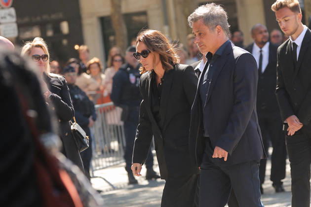 Nathalie Baye Funeral - Paris Jean-Louis Borloo during the funeral of French actress Nathalie Baye at Saint Sulpice Church, in Paris, France on April 24, 2026. Photo by Nasser Berzane ABACAPRESS.COM Paris France  Copyright: xBerzanexNasser ABACAx