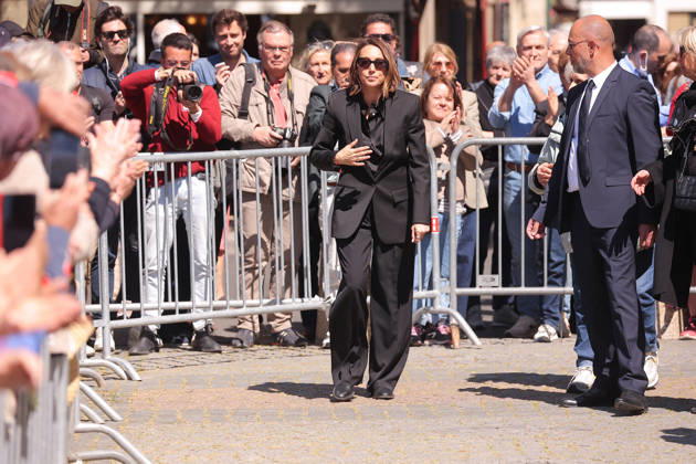 Laura Smet Thanks Public at Nathalie Baye s Funeral - Paris Laura Smet thanks public after Nathalie Baye s funeral at Saint Sulpice Church, in Paris, France on April 24, 2026. Photo by Nasser Berzane ABACAPRESS.COM Paris France  Copyright: xBerzanexNasser ABACAx