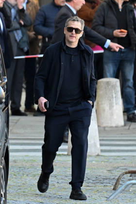 Nathalie Baye Funeral - Paris Guillaume Canet attending the funeral of French actress Nathalie Baye at Saint Sulpice Church, in Paris, France on April 24, 2026. Photo by Lionel Urman ABACAPRESS.COM Paris Ile-de-France France  Copyright: xUrmanxLionel ABACAx
