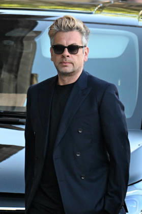Nathalie Baye Funeral - Paris Benjamin Biolay attending the funeral of French actress Nathalie Baye at Saint Sulpice Church, in Paris, France on April 24, 2026. Photo by Lionel Urman ABACAPRESS.COM Paris Ile-de-France France  Copyright: xUrmanxLionel ABACAx
