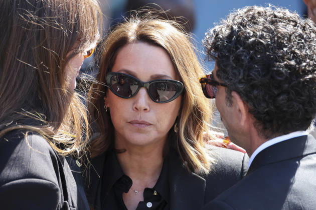 CELEBRITES : Obseques de Nathalie Baye - Paris - 24 04 2026 Obseques de Nathalie Baye Ã l™Ã glise Saint-Sulpice - Laura Smet ParisFrance  Copyright: xMichtofx