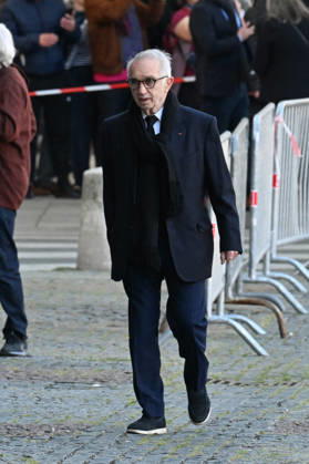 Nathalie Baye Funeral - Paris Alain Terzian attending the funeral of French actress Nathalie Baye at Saint Sulpice Church, in Paris, France on April 24, 2026. Photo by Lionel Urman ABACAPRESS.COM Paris Ile-de-France France  Copyright: xUrmanxLionel ABACAx