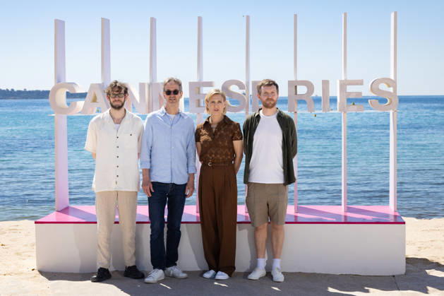 9th Cannes Series - Harvest Photocall Simon Bennebjerg, Lars Brygmann, Martin Zandvliet, Charlotte Fich and Elliot Crosset Hove attend the Harvest Photocall at the 9th Canneseries International Festival on April 24, 2026 in Cannes, France. Photo by Shootpix ABACAPRESS.COM Cannes Provence-Alpes-Cote d Azur France  Copyright: xShootpix ABACAx