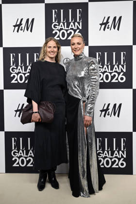 STOCKHOLM, SWEDEN 20260424 Michelle Coleman and Sara Sjöström arrive at the Elle gala at the Grand Hotel on Friday STOCKHOLM SWEDEN x10080x  Copyright: xFredrikxSandberg TTx ELLE GALAN 2026 rdRjp_g7FI0