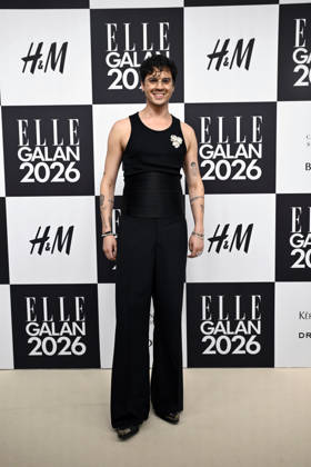 STOCKHOLM, SWEDEN 20260424 Oscar Zia arrives at the Elle gala at the Grand Hotel on Friday STOCKHOLM SWEDEN x10080x  Copyright: xFredrikxSandberg TTx ELLE GALAN 2026 K63moAfwyFg