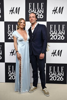 STOCKHOLM, SWEDEN 20260424 Lovisa Wallin and Buster Reuterswärd arrive at the Elle gala at the Grand Hotel on Friday STOCKHOLM SWEDEN x10080x  Copyright: xFredrikxSandberg TTx ELLE GALAN 2026 yPY9cRVZ22I