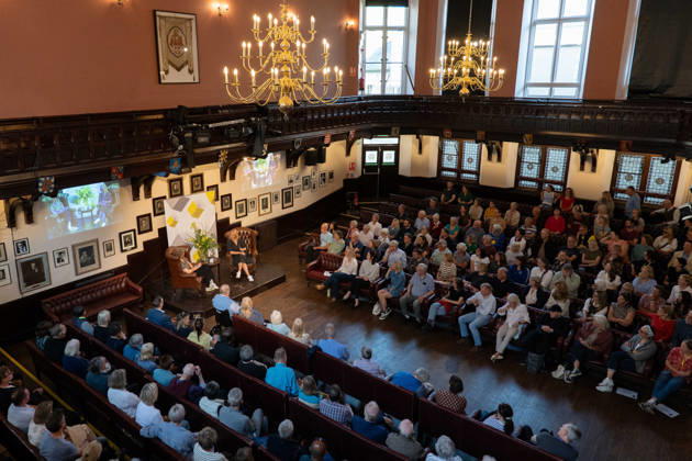 Sophie Raworth speaking at Cambridge Literary Festival 2026 at Cambridge Union in Cambridge, UK on 24 April 2026 Catherine Carr, Sophie Raworth at Sophie Raworth speaking at Cambridge Literary Festival 2026 at Cambridge Union in Cambridge, UK on 24 April 2026, Credit:Stephen Keable Avalon UK, Cambridgeshire, Cambridge, Cambridge Union  Copyright: xStephenxKeablex xAvalonx 1094070783