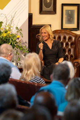 Sophie Raworth speaking at Cambridge Literary Festival 2026 at Cambridge Union in Cambridge, UK on 24 April 2026 Sophie Raworth at Sophie Raworth speaking at Cambridge Literary Festival 2026 at Cambridge Union in Cambridge, UK on 24 April 2026, Credit:Stephen Keable Avalon UK, Cambridgeshire, Cambridge, Cambridge Union  Copyright: xStephenxKeablex xAvalonx 1094070957
