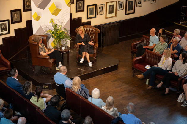 Sophie Raworth speaking at Cambridge Literary Festival 2026 at Cambridge Union in Cambridge, UK on 24 April 2026 Catherine Carr, Sophie Raworth at Sophie Raworth speaking at Cambridge Literary Festival 2026 at Cambridge Union in Cambridge, UK on 24 April 2026, Credit:Stephen Keable Avalon UK, Cambridgeshire, Cambridge, Cambridge Union  Copyright: xStephenxKeablex xAvalonx 1094070971