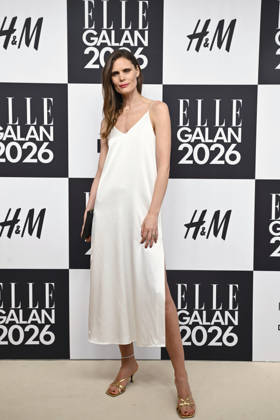 STOCKHOLM, SWEDEN 20260424 Adina Fohlin arrives at the Elle gala at the Grand Hotel on Friday STOCKHOLM SWEDEN x10080x  Copyright: xFredrikxSandberg TTx ELLE GALAN 2026 axAL0ewpuew