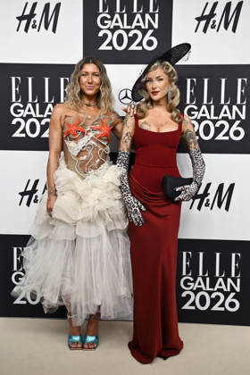 STOCKHOLM, SWEDEN 20260424 Ribecka Nilsson Tanja Ingebretsen Kallin arrives at the Elle gala at the Grand Hotel on Friday STOCKHOLM SWEDEN x10080x  Copyright: xFredrikxSandberg TTx ELLE GALAN 2026 ZUvcxL1M7o4