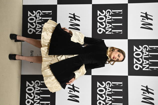 STOCKHOLM, SWEDEN 20260424 Alva Bratt arrives at the Elle gala at the Grand Hotel on Friday STOCKHOLM SWEDEN x10080x  Copyright: xFredrikxSandberg TTx ELLE GALAN 2026 m3sA0blZUm0
