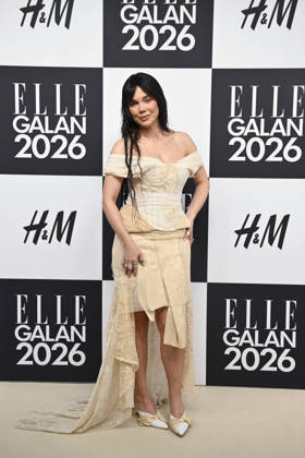 STOCKHOLM, SWEDEN 20260424 Hedda Stiernstedt arrives at the Elle gala at the Grand Hotel on Friday STOCKHOLM SWEDEN x10080x  Copyright: xFredrikxSandberg TTx ELLE GALAN 2026 w_OxMokpPv4
