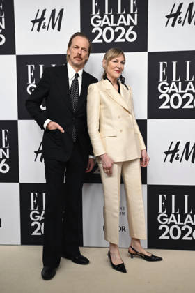 STOCKHOLM, SWEDEN 20260424 Mats Pehrsson and Susanne Ljung arrive at the Elle gala at the Grand Hotel on Friday STOCKHOLM SWEDEN x10080x  Copyright: xFredrikxSandberg TTx ELLE GALAN 2026 hNdRP_ssNM8