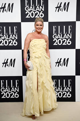 STOCKHOLM, SWEDEN 20260424 Vendela Kirsebom arrives at the Elle gala at the Grand Hotel on Friday STOCKHOLM SWEDEN x10080x  Copyright: xFredrikxSandberg TTx ELLE GALAN 2026 6qjR4-v6t9Y