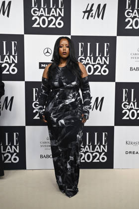 STOCKHOLM, SWEDEN 20260424 Cherrie arrives at the Elle gala at the Grand Hotel on Friday STOCKHOLM SWEDEN x10080x  Copyright: xFredrikxSandberg TTx ELLE GALAN 2026 wwAMc5xVYEU