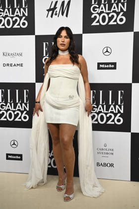 STOCKHOLM, SWEDEN 20260424 Molly Hammar arrives at the Elle gala at the Grand Hotel on Friday STOCKHOLM SWEDEN x10080x  Copyright: xFredrikxSandberg TTx ELLE GALAN 2026 ty0k923OdPo