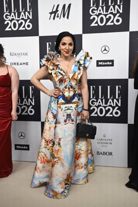STOCKHOLM, SWEDEN 20260424 Tara Moshizi arrives at the Elle gala at the Grand Hotel on Friday STOCKHOLM SWEDEN x10080x  Copyright: xFredrikxSandberg TTx ELLE GALAN 2026 ZlC4lPlO0uQ