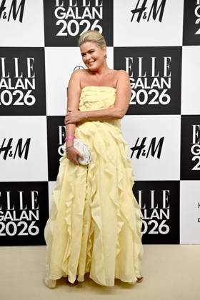 STOCKHOLM, SWEDEN 20260424 Vendela Kirsebom arrives at the Elle gala at the Grand Hotel on Friday STOCKHOLM SWEDEN x10080x  Copyright: xFredrikxSandberg TTx ELLE GALAN 2026 hvzR52yo9UQ