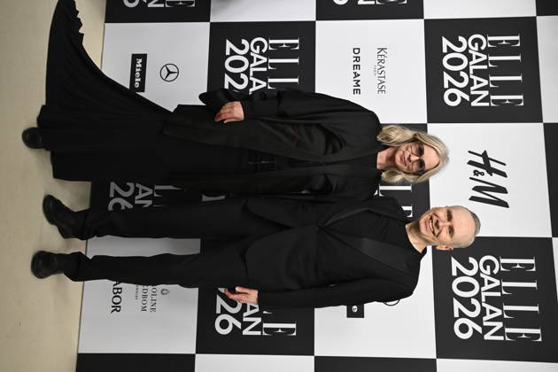 STOCKHOLM, SWEDEN 20260424 Pär Engsheden and company arrive at the Elle gala at the Grand Hotel on Friday STOCKHOLM SWEDEN x10080x  Copyright: xFredrikxSandberg TTx ELLE GALAN 2026 jxrihBrW9wI